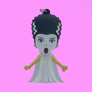 Universal Monsters Bride of Frankenstein Bag Clip Keychain